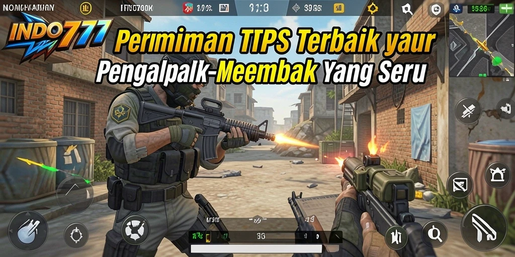 Tampilan permainan TPS yang seru dan mendebarkan di INDO777.