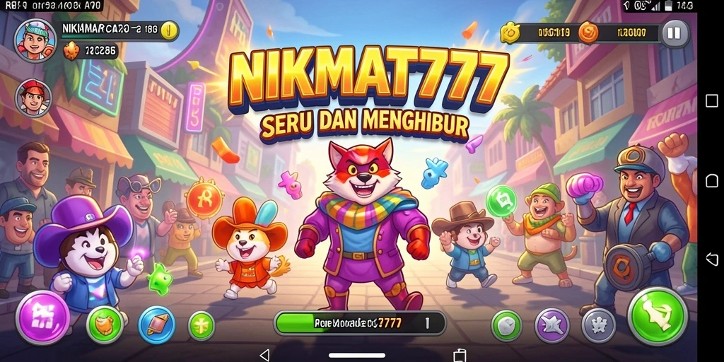 Gameplay menantang dan grafis menarik dari NIKMAT777.